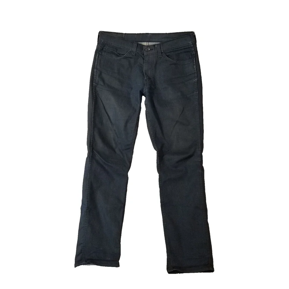Levi's 511 jeans men's 34x 32 slim straight blue stretch denim pants preppy